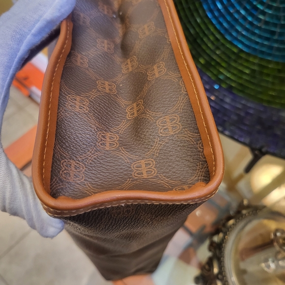 Bally Brown Vintage Top Handle Tote. - Picture 5 of 12